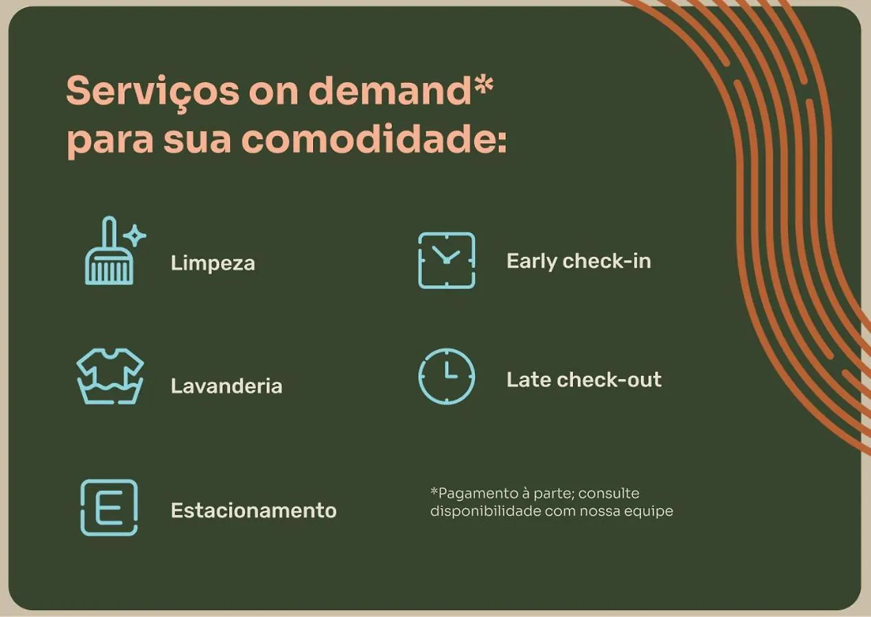 Apartmán Nomah - Aptos Por Temporada No Bras São Paulo