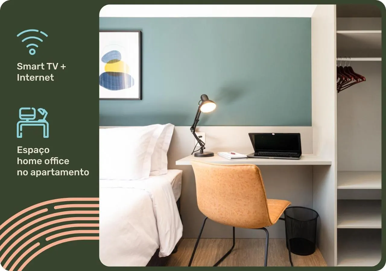 Apartmán Nomah - Aptos Por Temporada No Bras São Paulo
