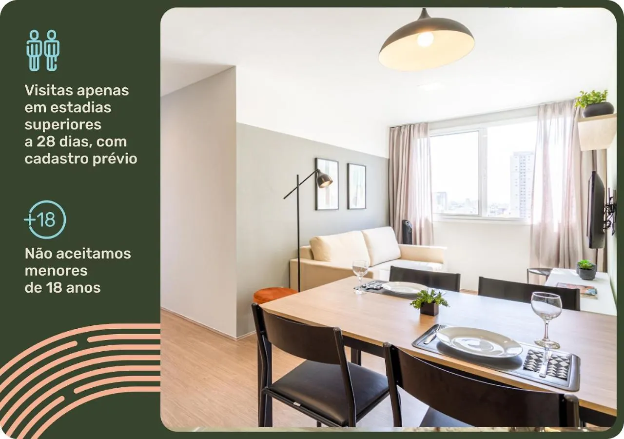 Apartmán Nomah - Aptos Por Temporada No Bras São Paulo