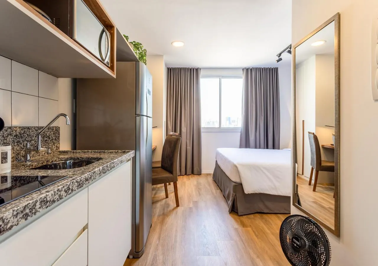 Apartmán Nomah - Aptos Por Temporada No Bras São Paulo